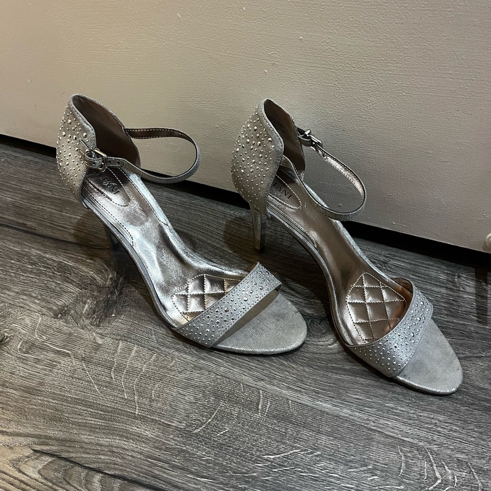 Silver heels